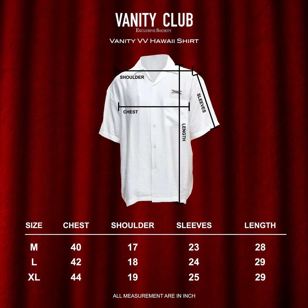 Vanity VV Hawaii Shirt